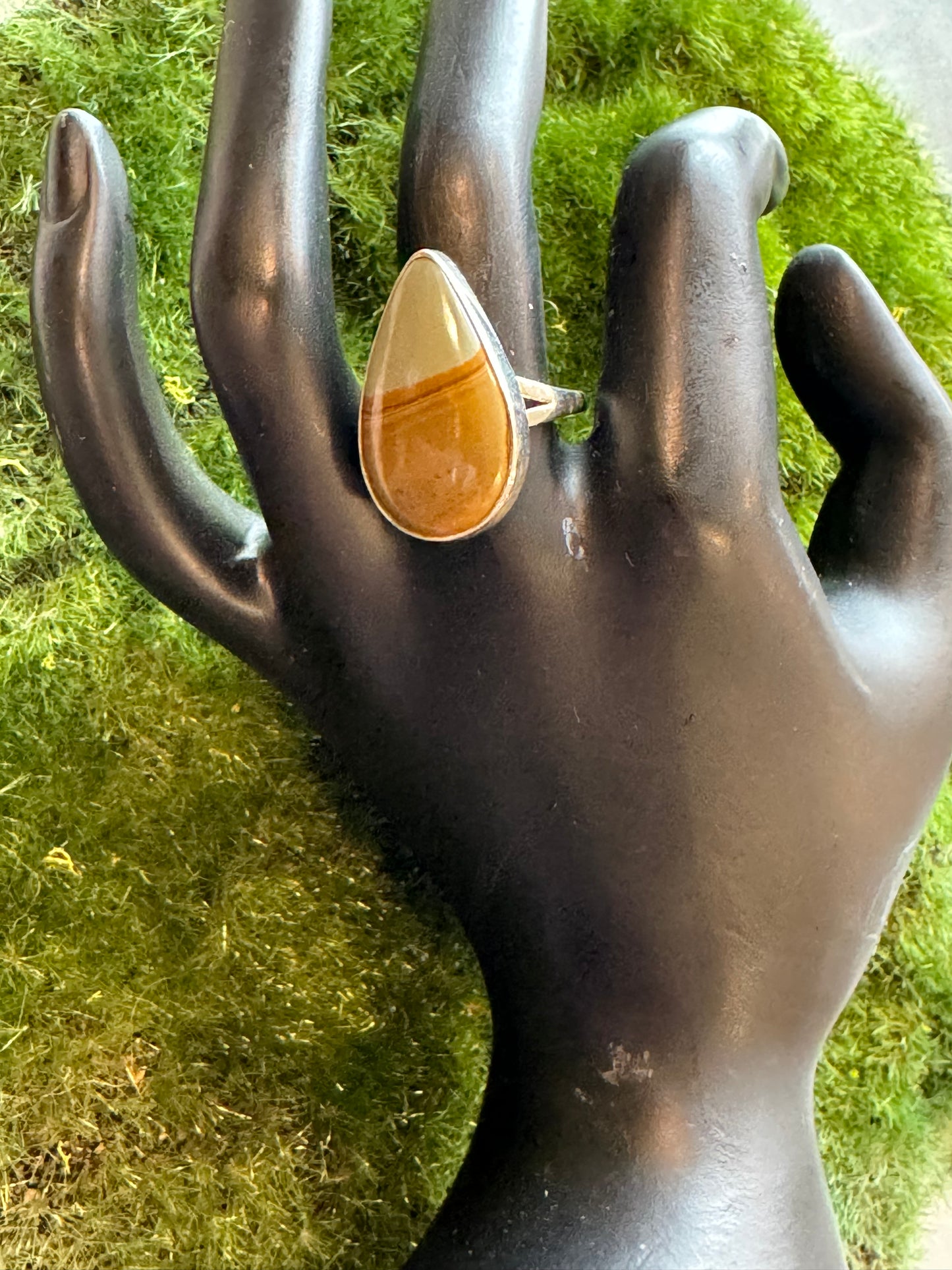 Picture Jasper Ring | Size 8