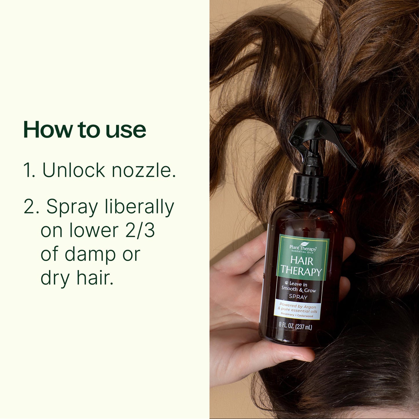 Hair Therapy Leave in Smooth & Grow Spray | Plant Therapy