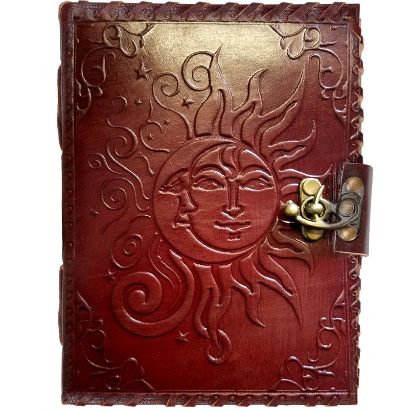 Leather Embossed Journal 5 x 7”