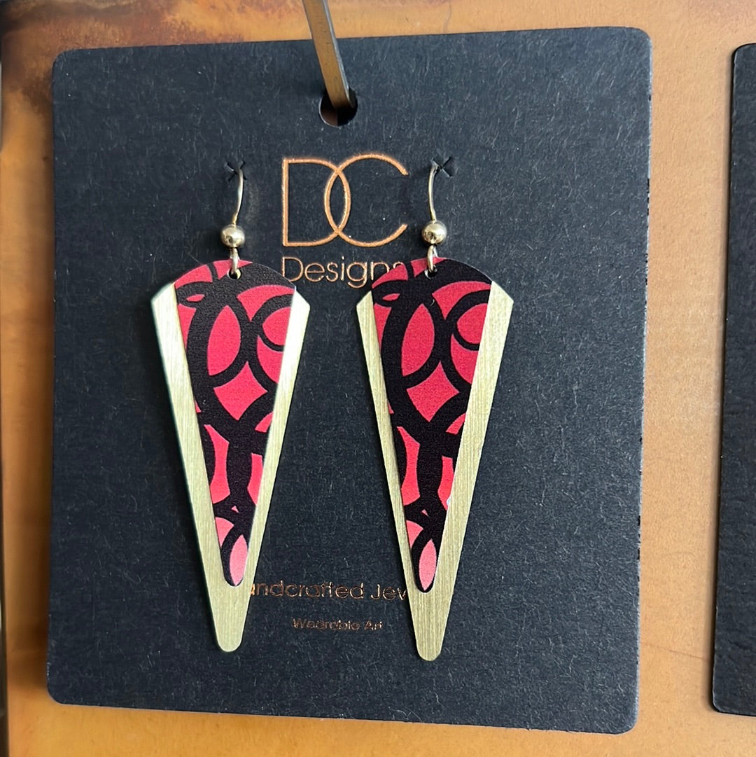 Handcrafted Metal Earrings | by DC Designs