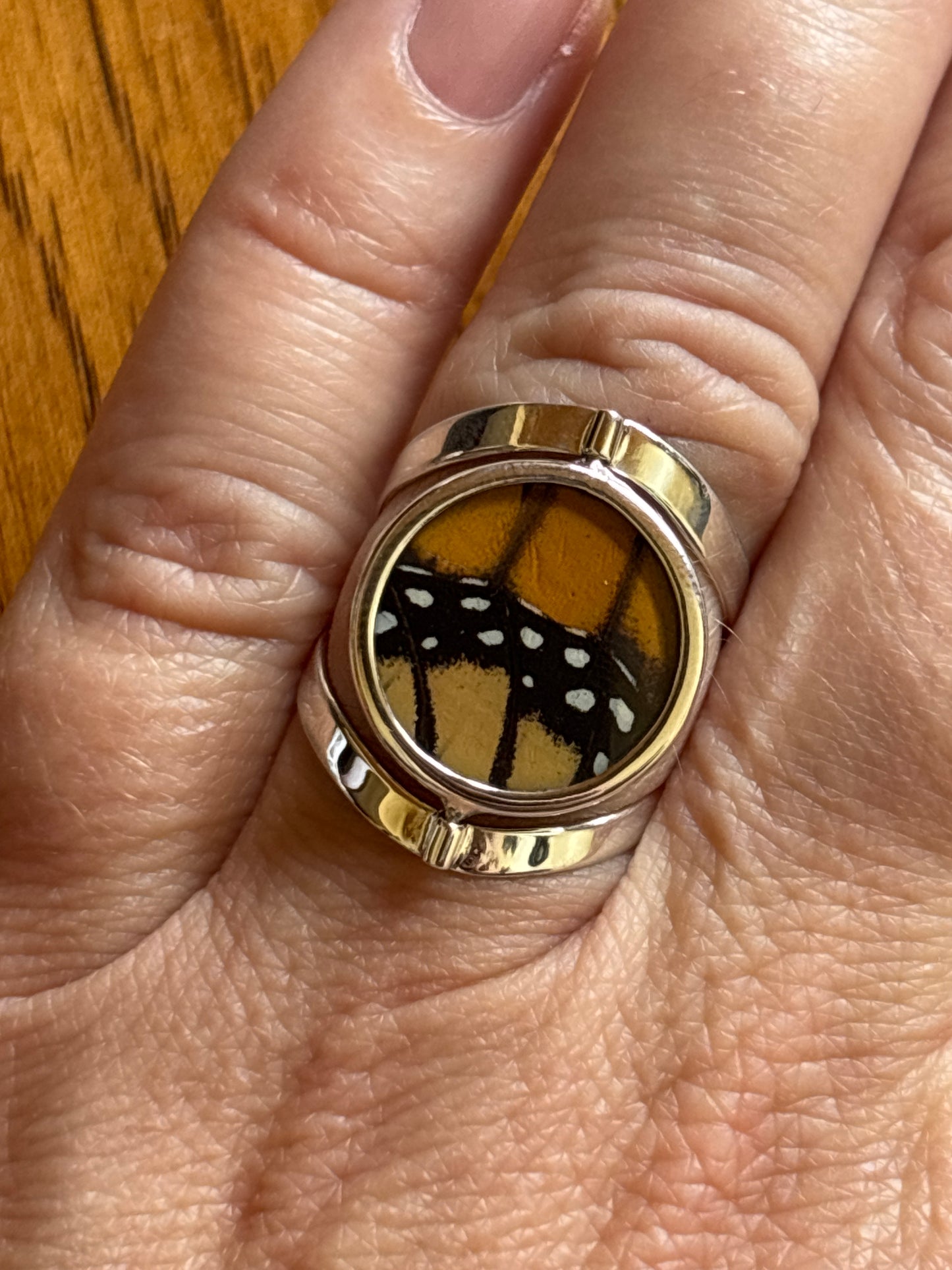 Butterfly Wing Rings | Adjustable