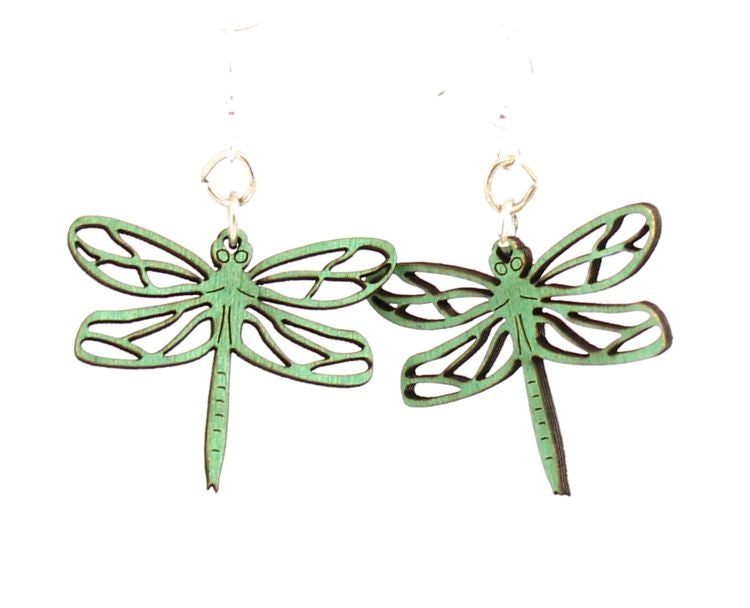 Green Tree Earrings | Animals, Insects & Sports