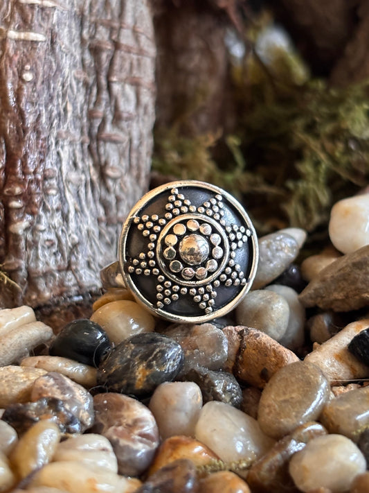Sunny Silver Ring