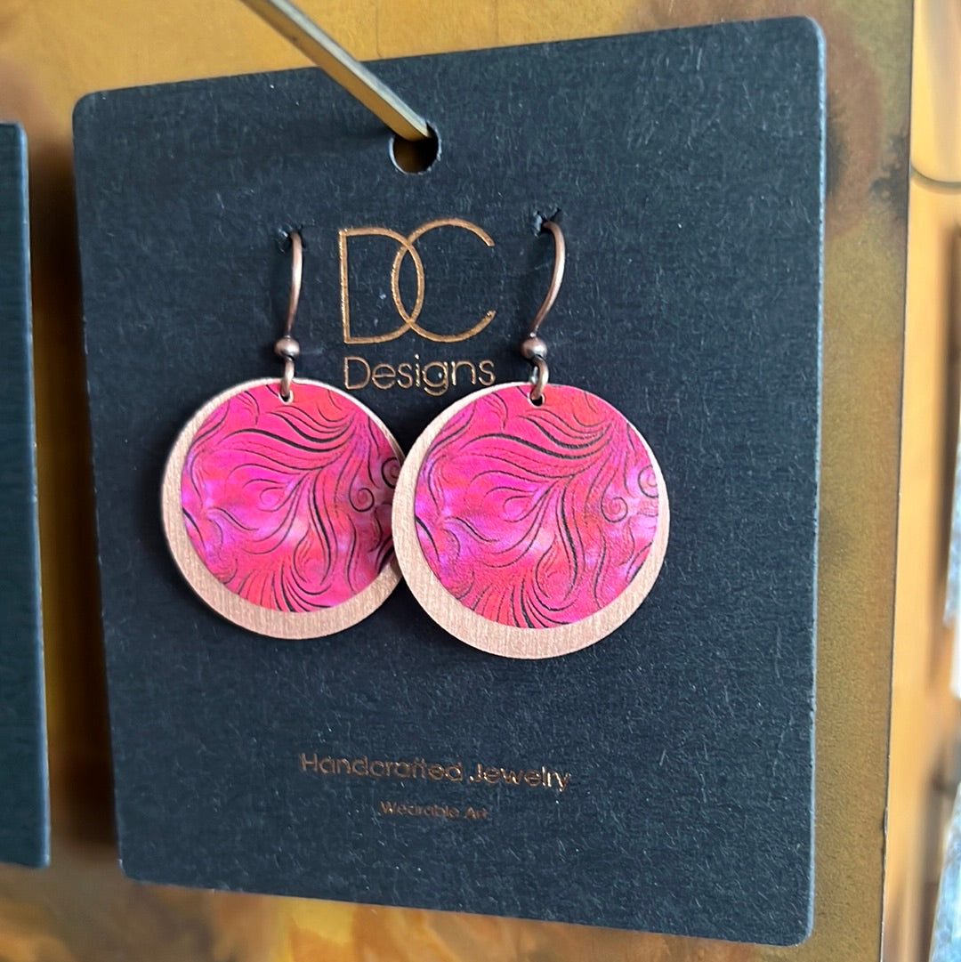 Handcrafted Metal Earrings | by DC Designs