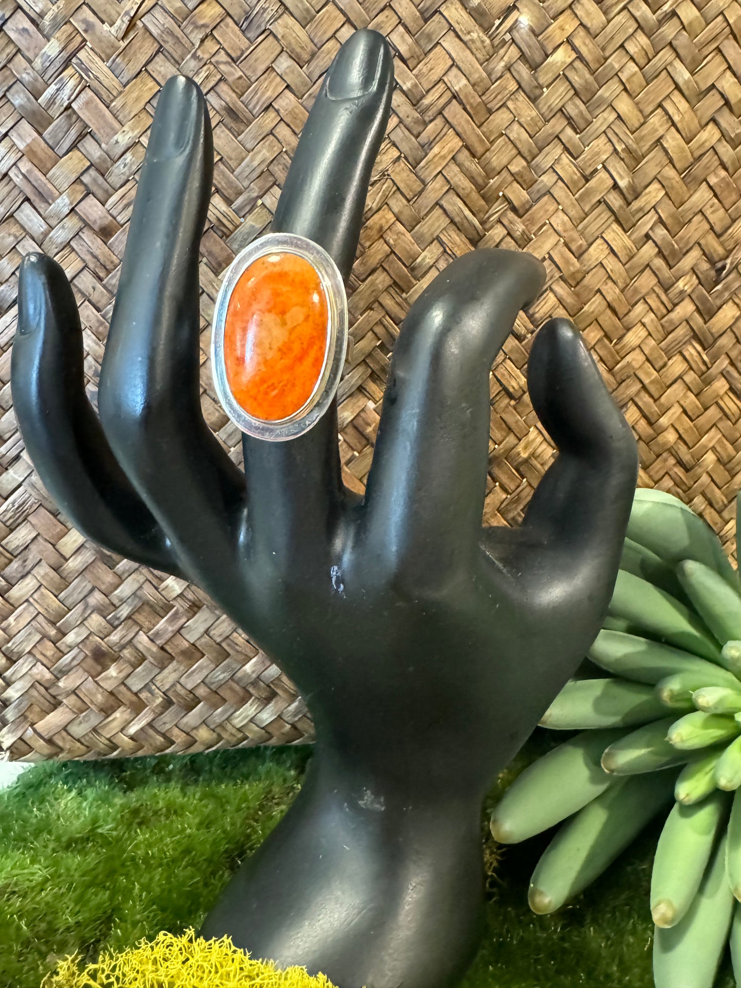 Sponge Coral Ring | Size 6