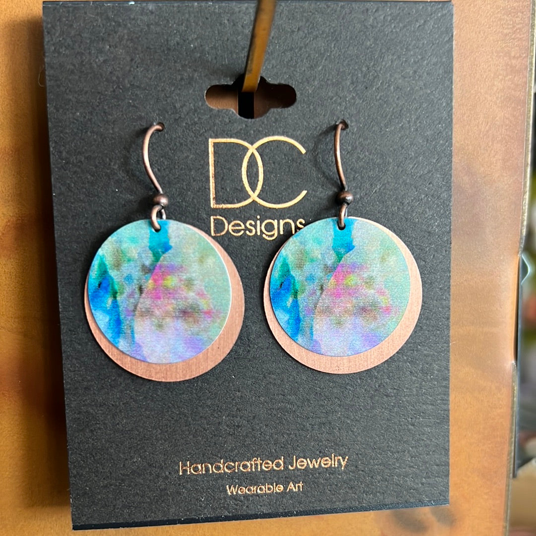 Handcrafted Metal Earrings | by DC Designs