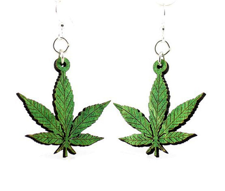 Green Tree Earrings | Botanicals & Nature