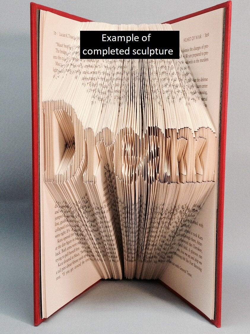 Sculpted Books