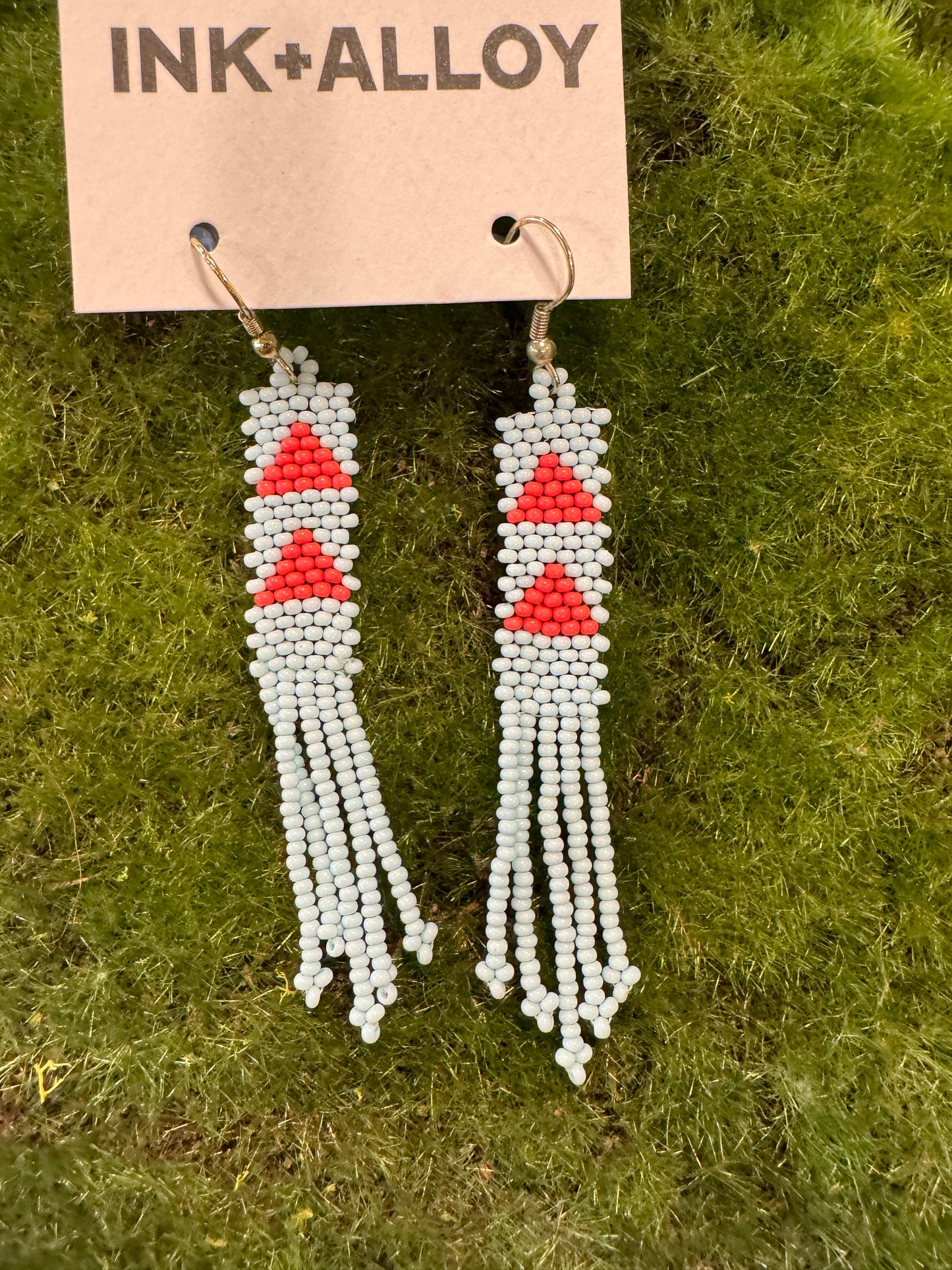 Elise Beaded Fringe Earrings | Ink + Alloy