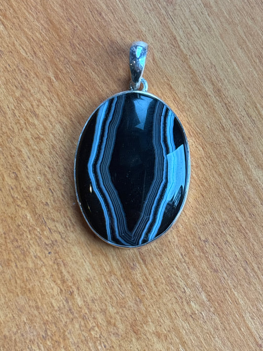 Banded Agate Pendant