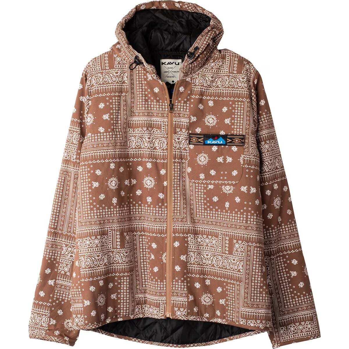 KAVU Delmont Tan Bandana Jacket