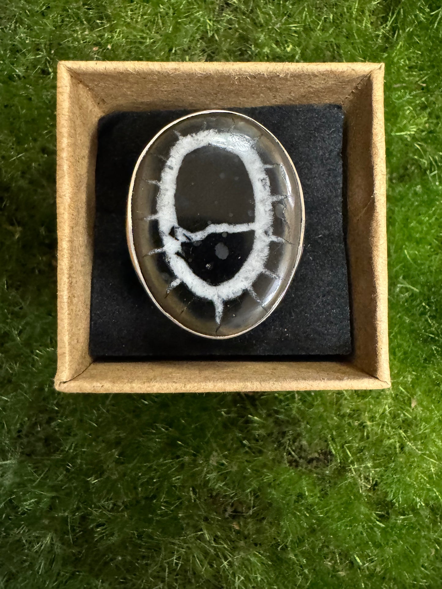 Septarian Gronates Ring | Adjustable