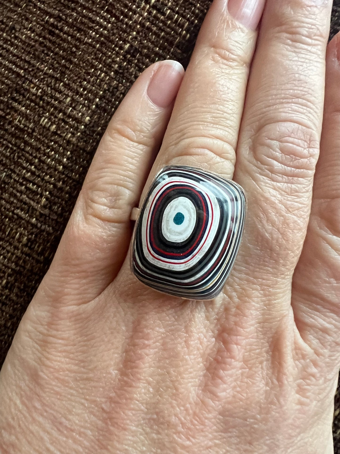 Fordite Ring | Adjustable