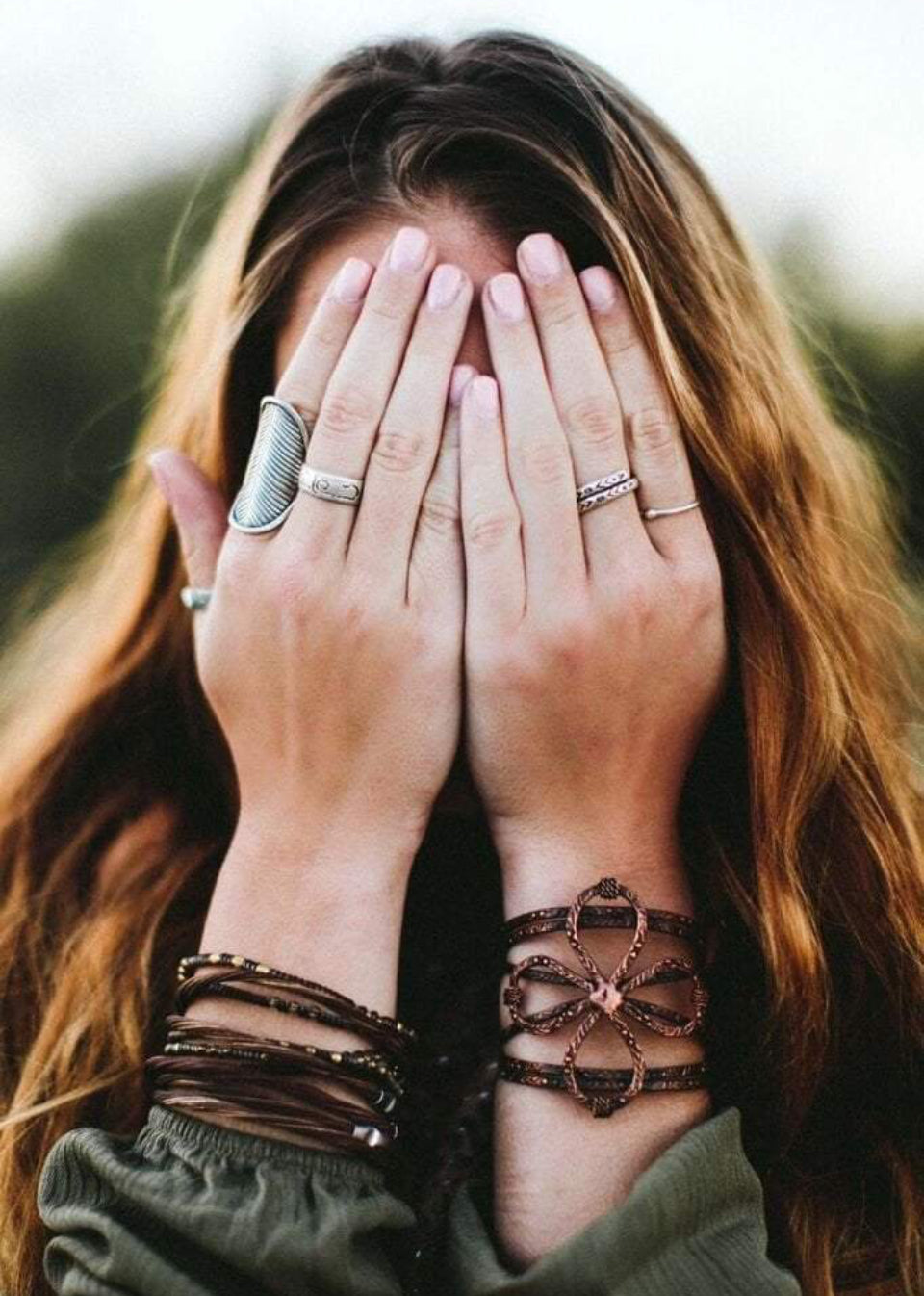 Leaf / Feather Ring