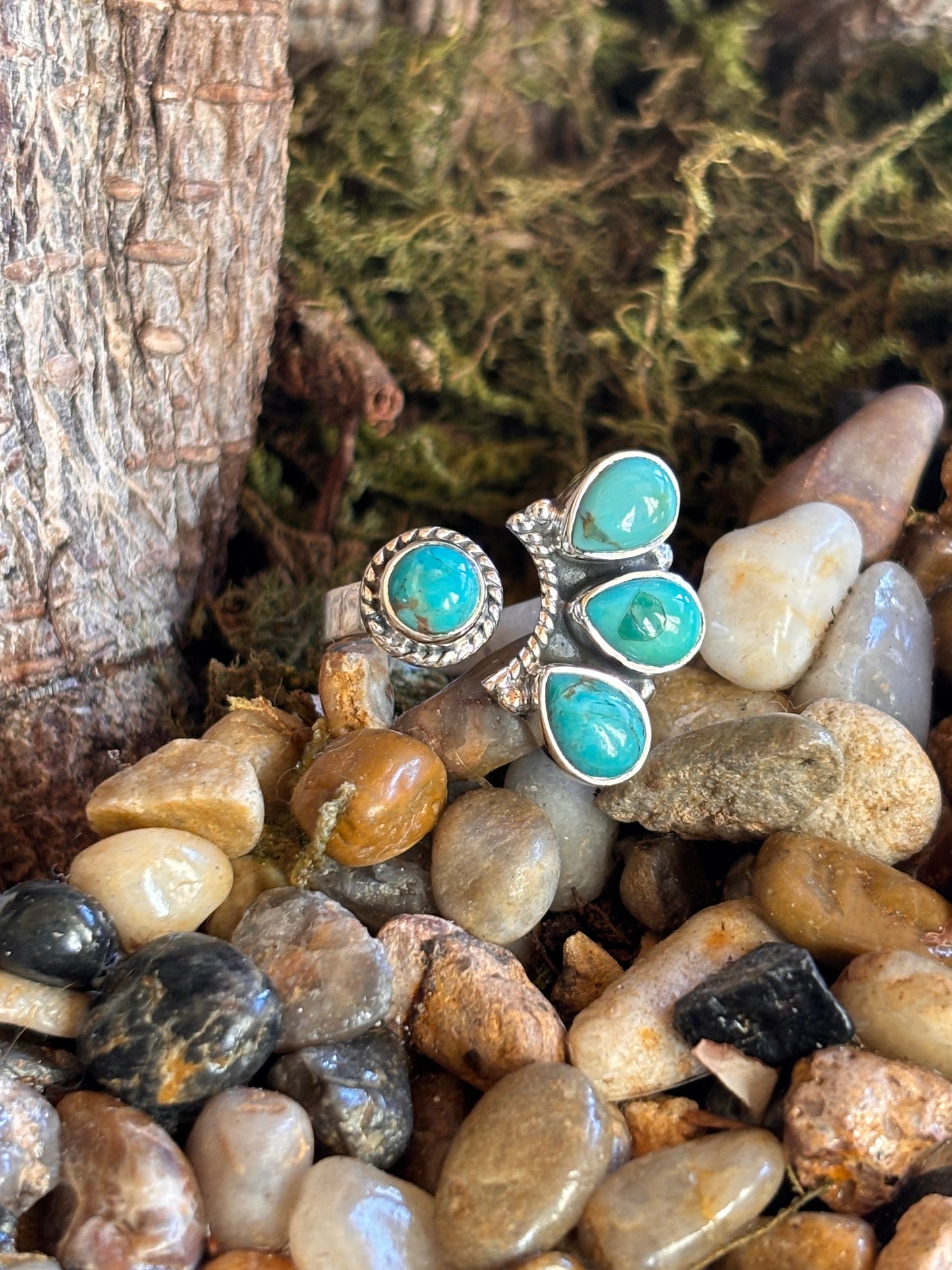 Turquoise Ring | Adjustable