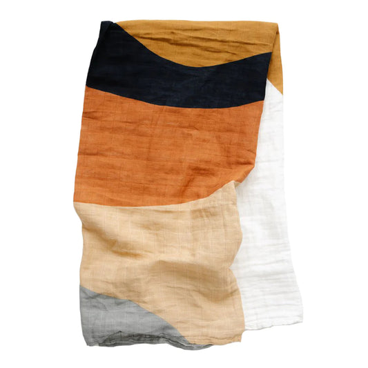 Sunset Muslin Swaddling Blanket