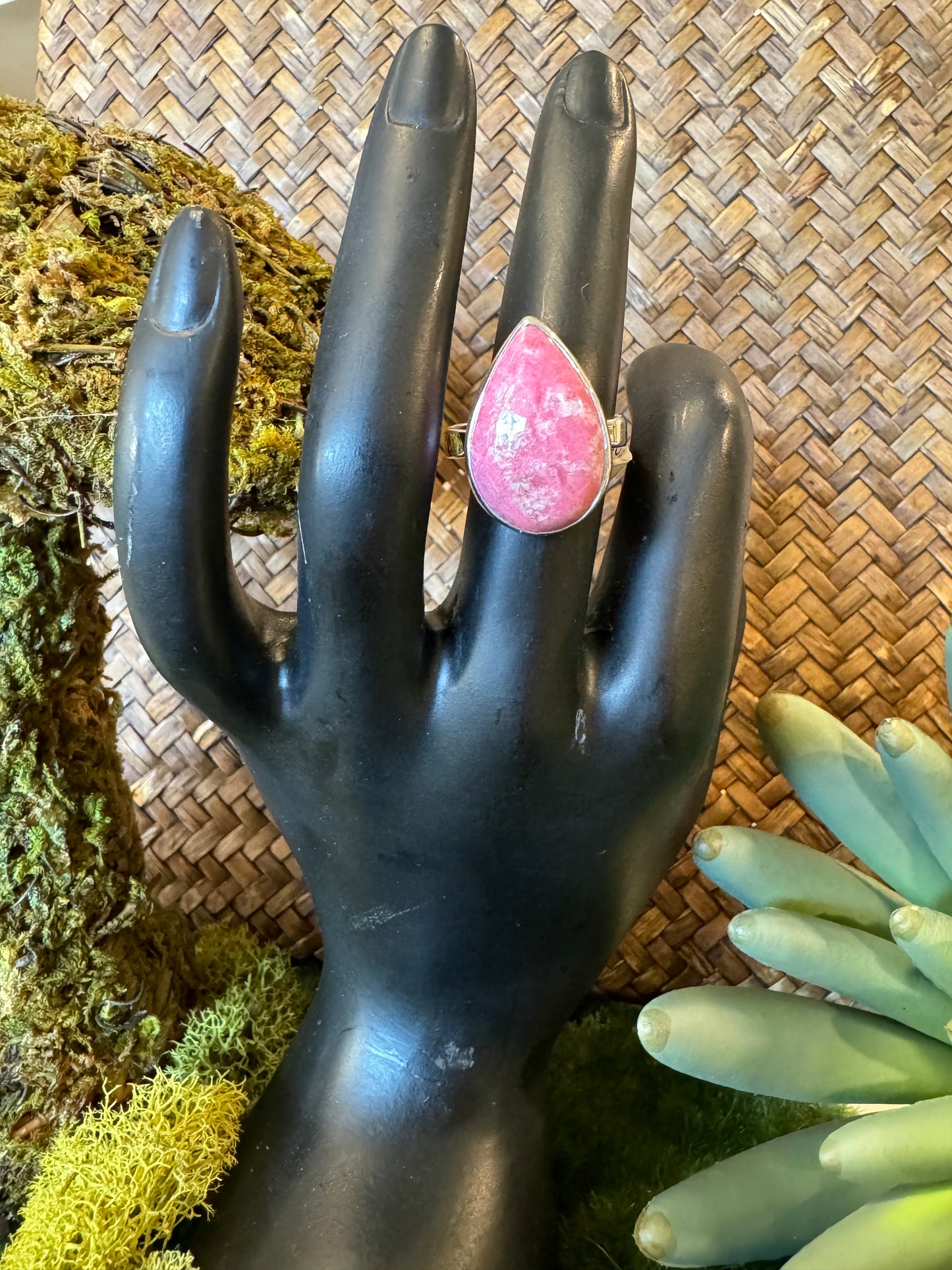 Thulite Ring | Size 7