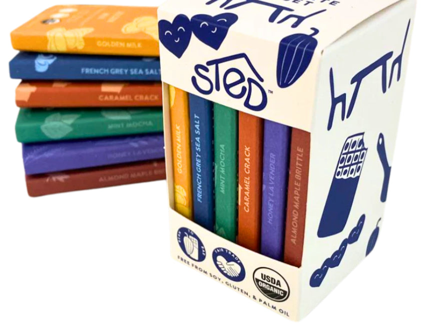 Sted Mini Gourmet Chocolate Bars