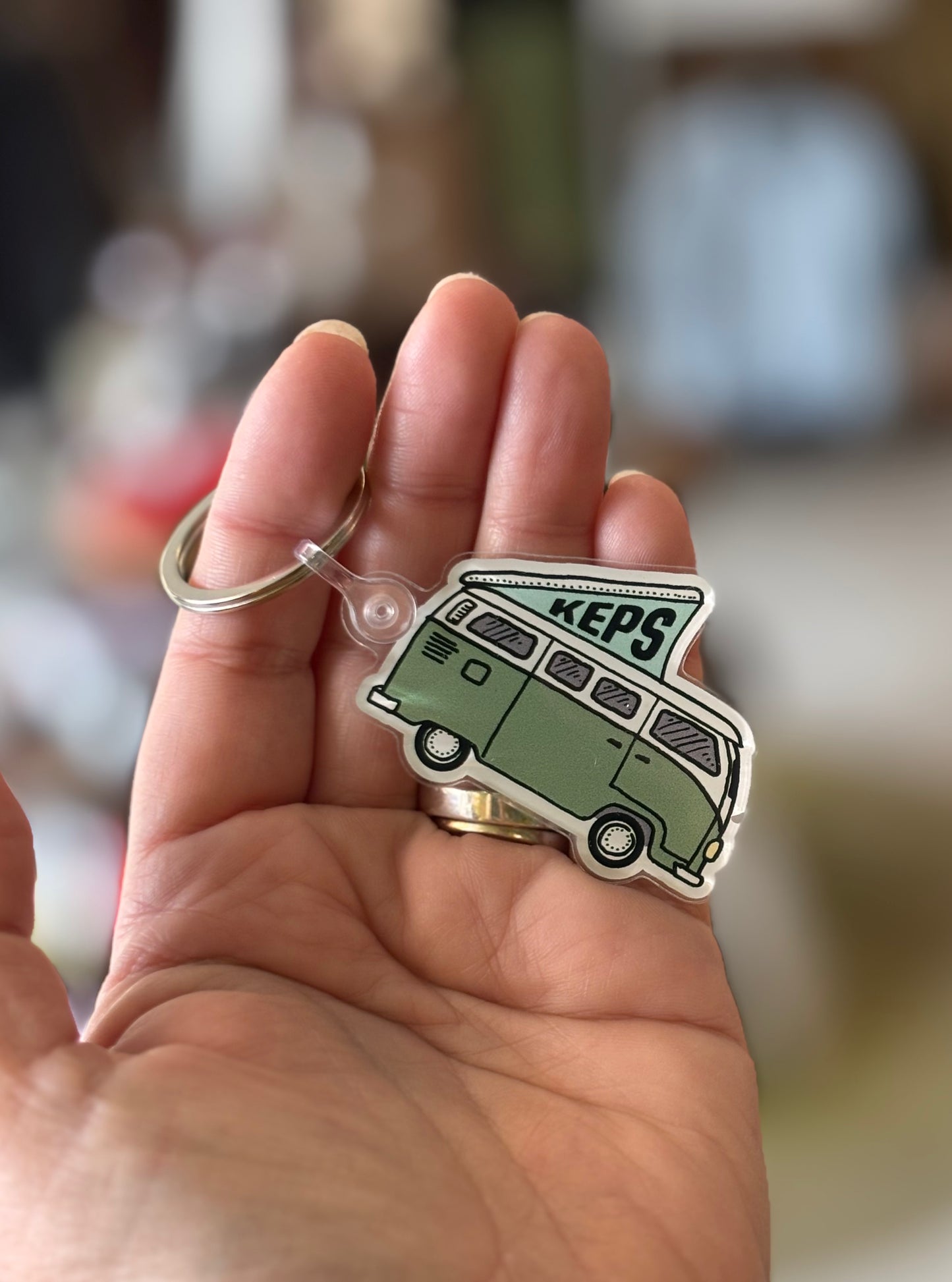 KEPS Camper Van Keychain