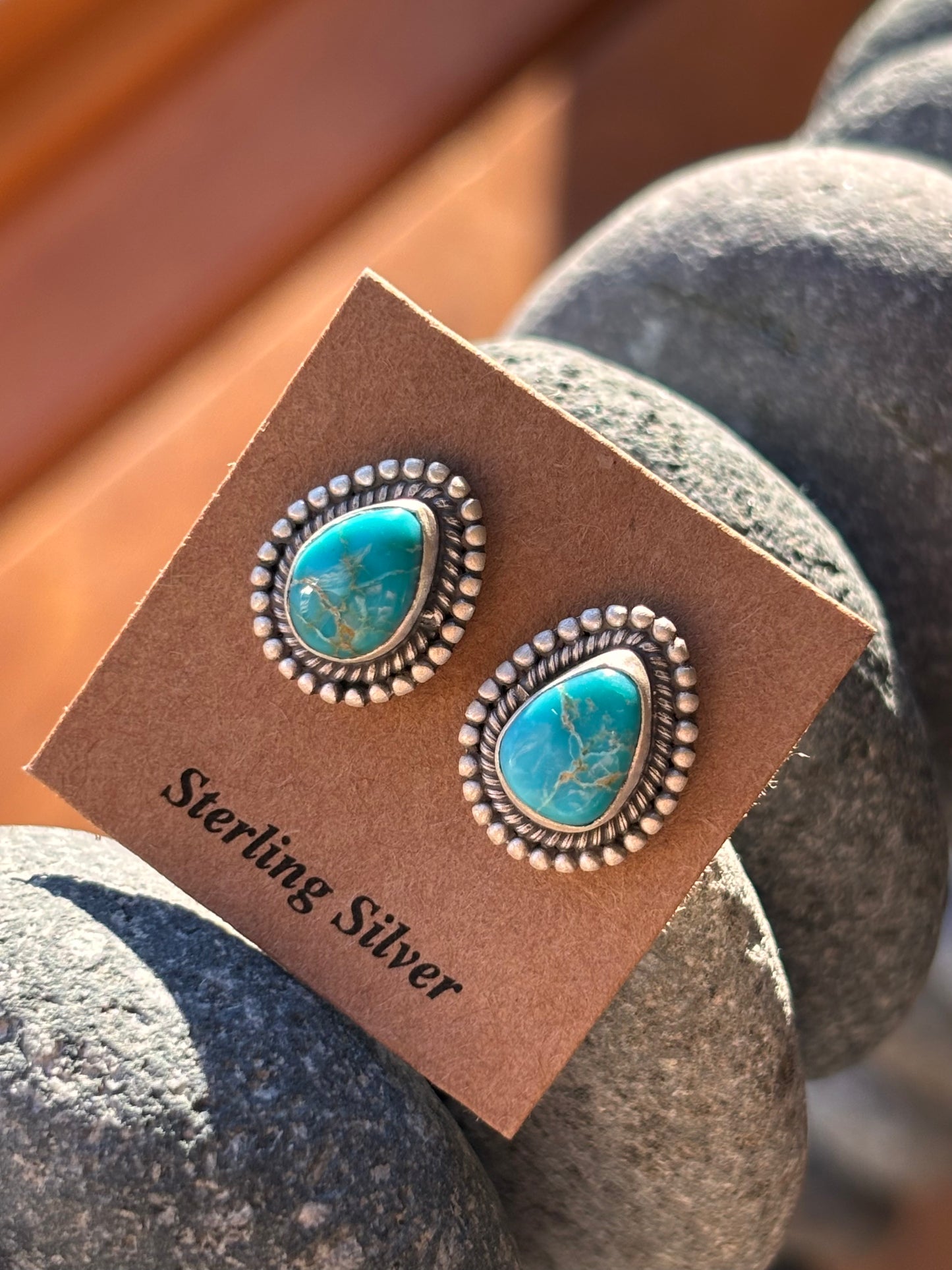 Emerald Valley Turquoise Earrings