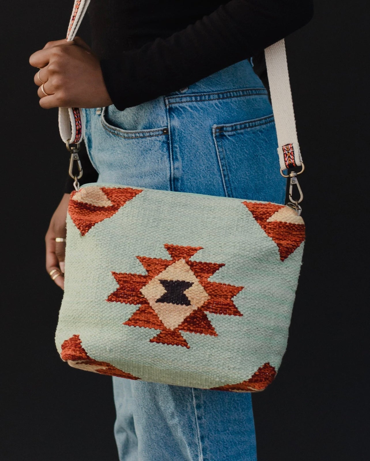 Panache Apparel Aztec Crossbody