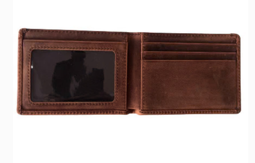 PX Men’s Brown Leather Wallet