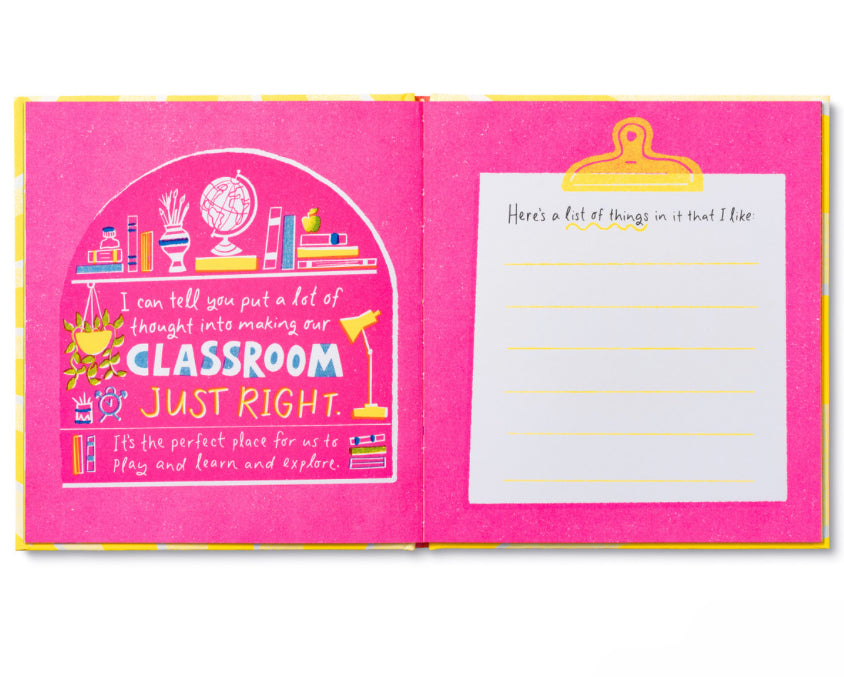 Teacher, I Made You A Book