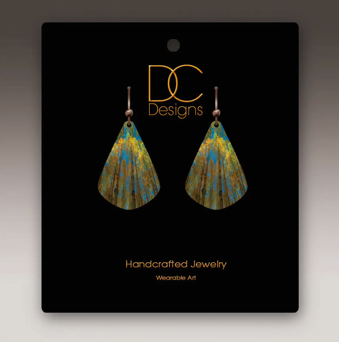 Handcrafted Metal Earrings | by DC Designs