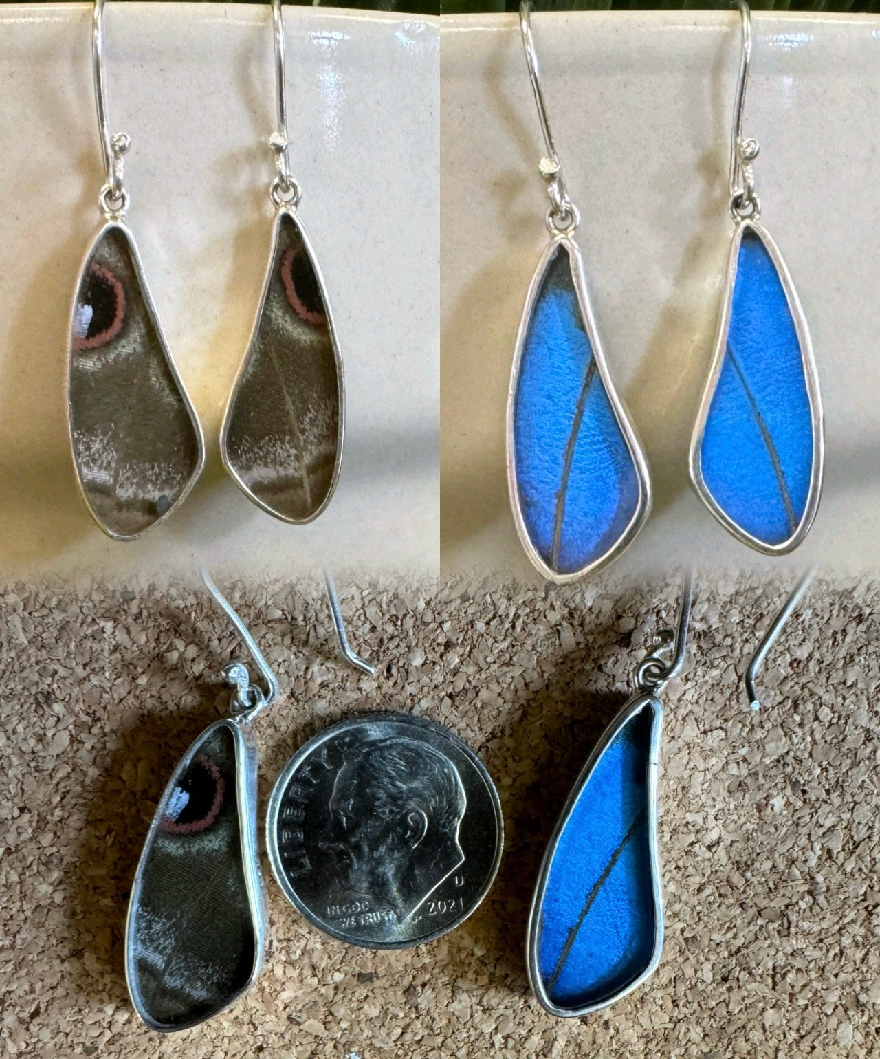 Butterfly Wing Earrings