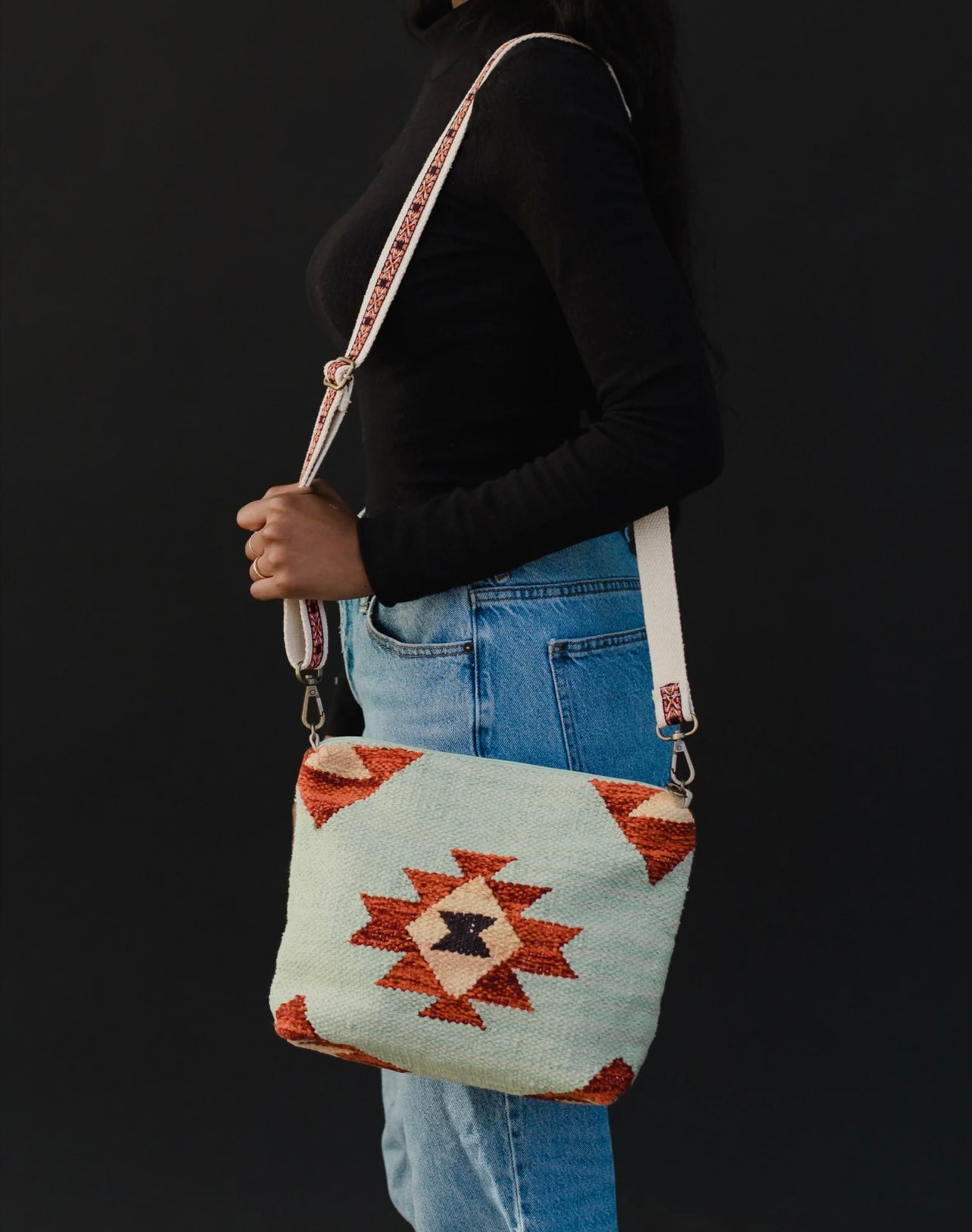 Panache Apparel Aztec Crossbody