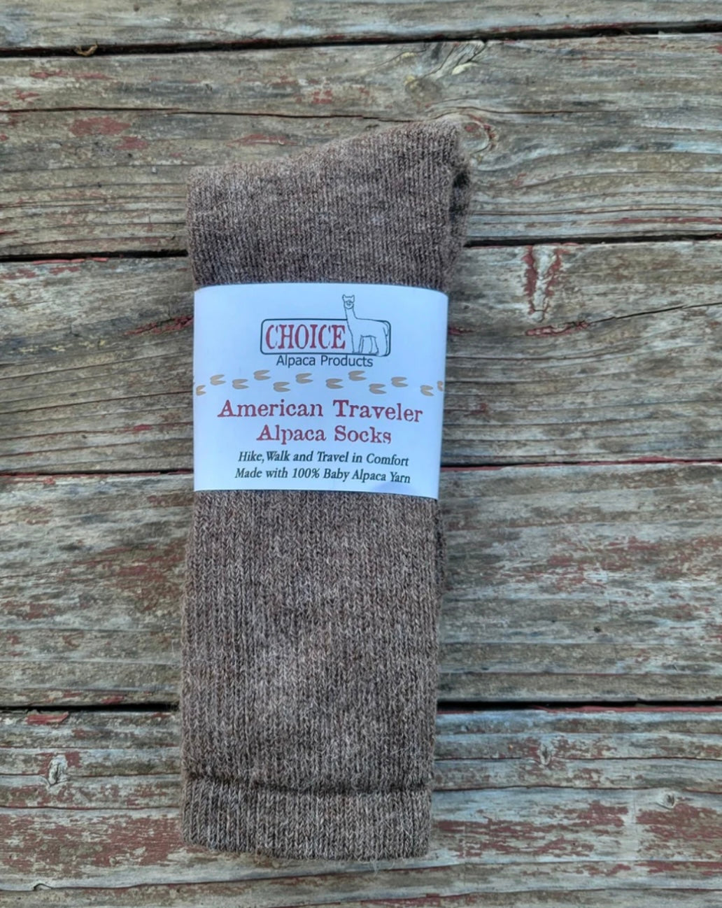 American Traveler Alpaca Socks