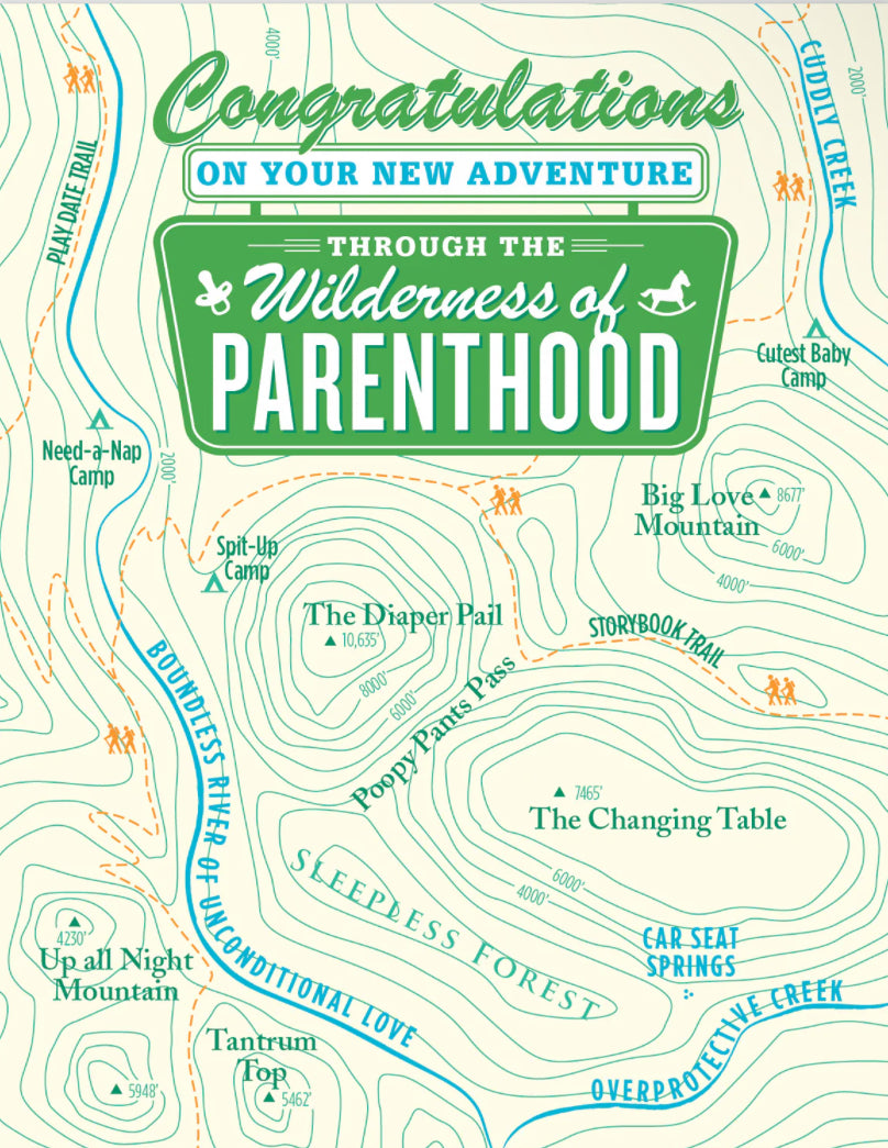 Congratulations Parenthood Card | Waterknot