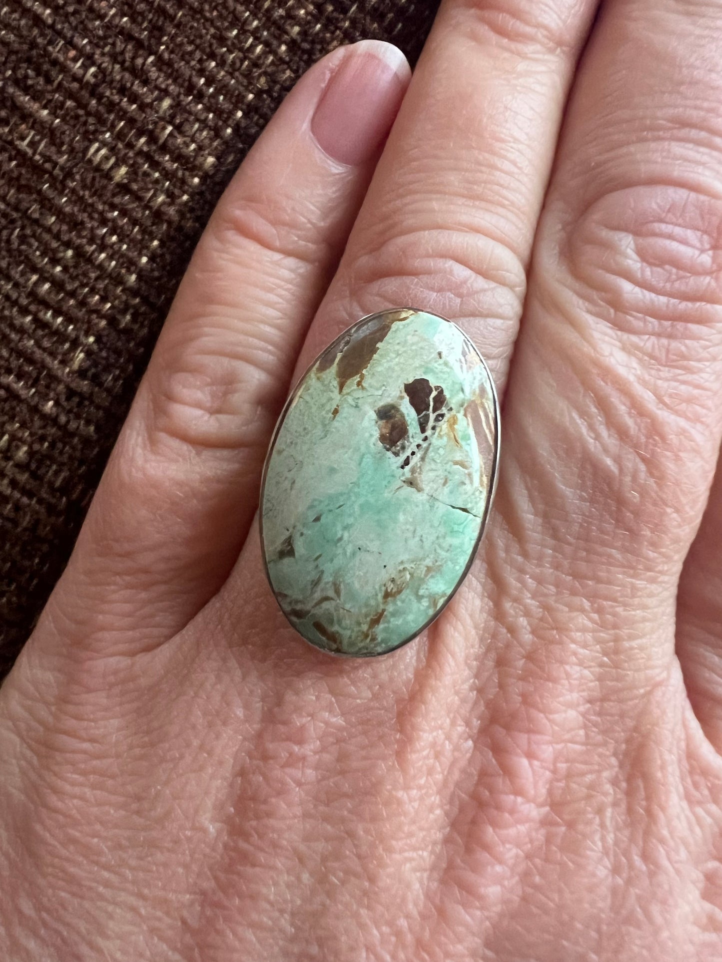 Variscite Ring | Adjustable