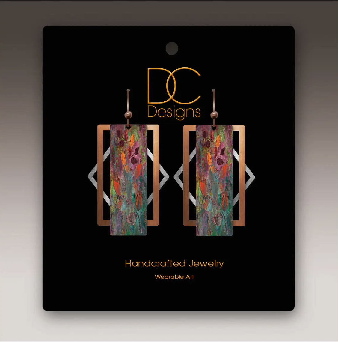 Handcrafted Metal Earrings | by DC Designs