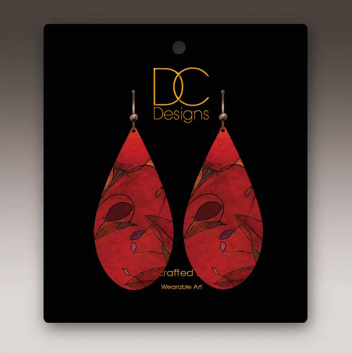 Handcrafted Metal Earrings | by DC Designs