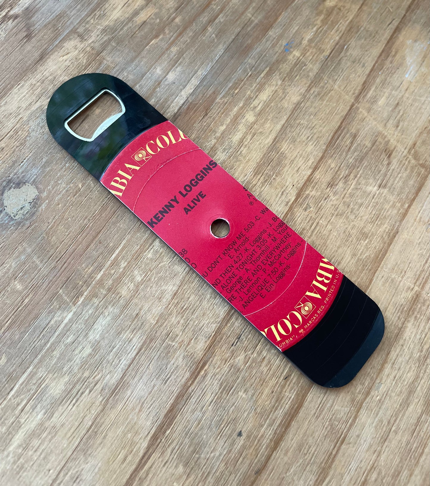 Vinyl Bottle Opener/Magnet