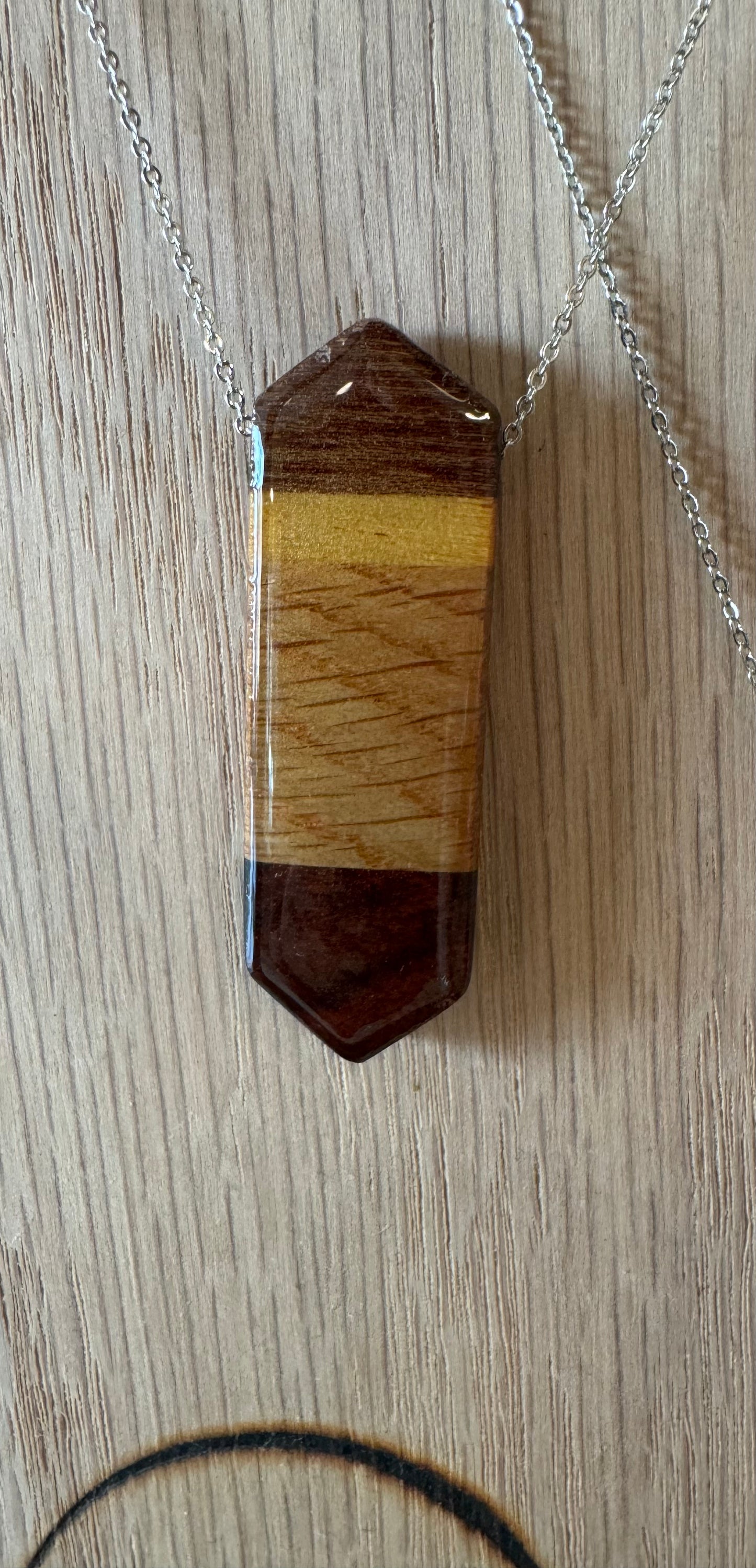 Wood Pendants and Earrings | Melinda Wolff