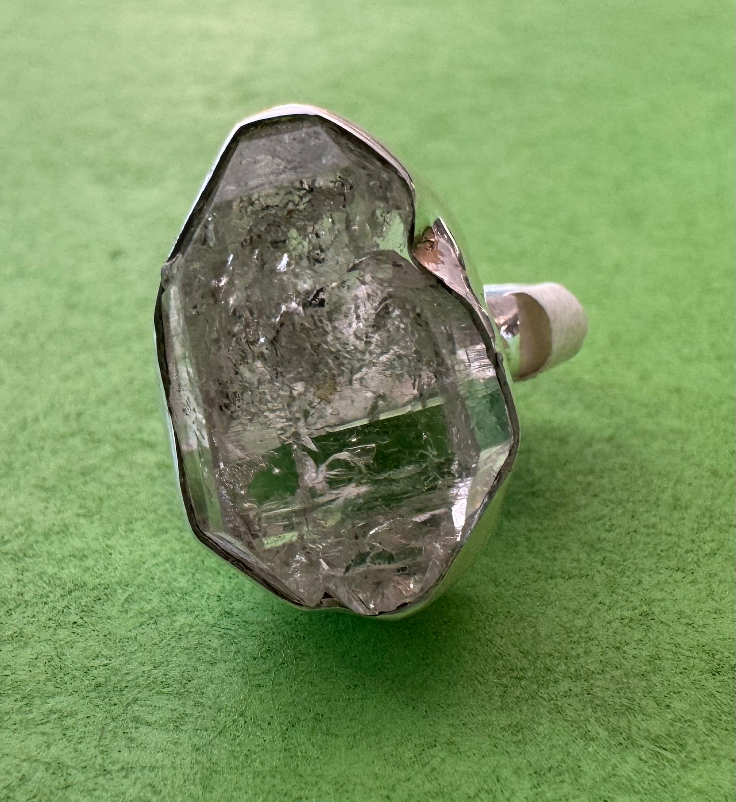 Herkimer Diamond Ring | Size 6