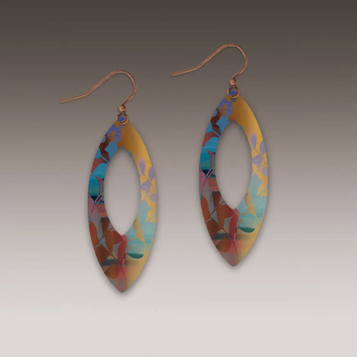 Handcrafted Metal Earrings | by DC Designs