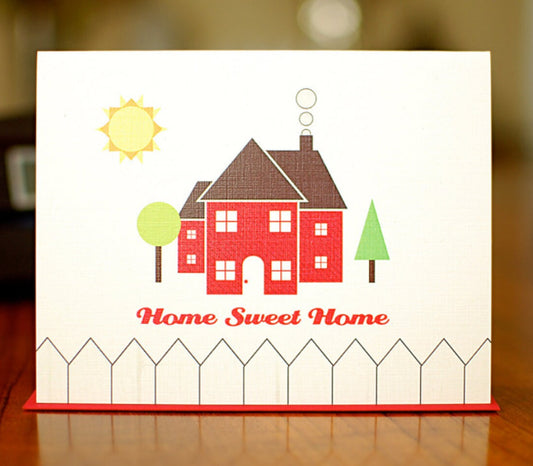 Home Sweet Home Card | Man vs George