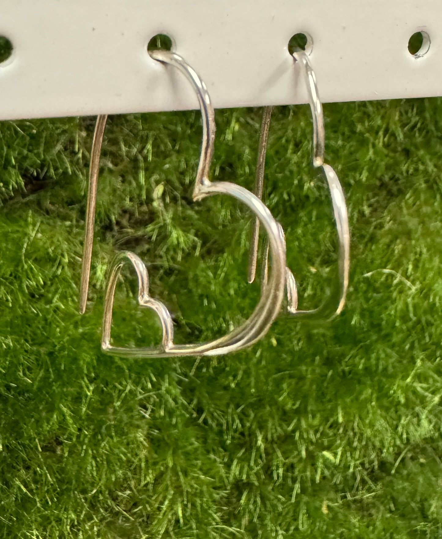 Heart In Heart Threader Earrings