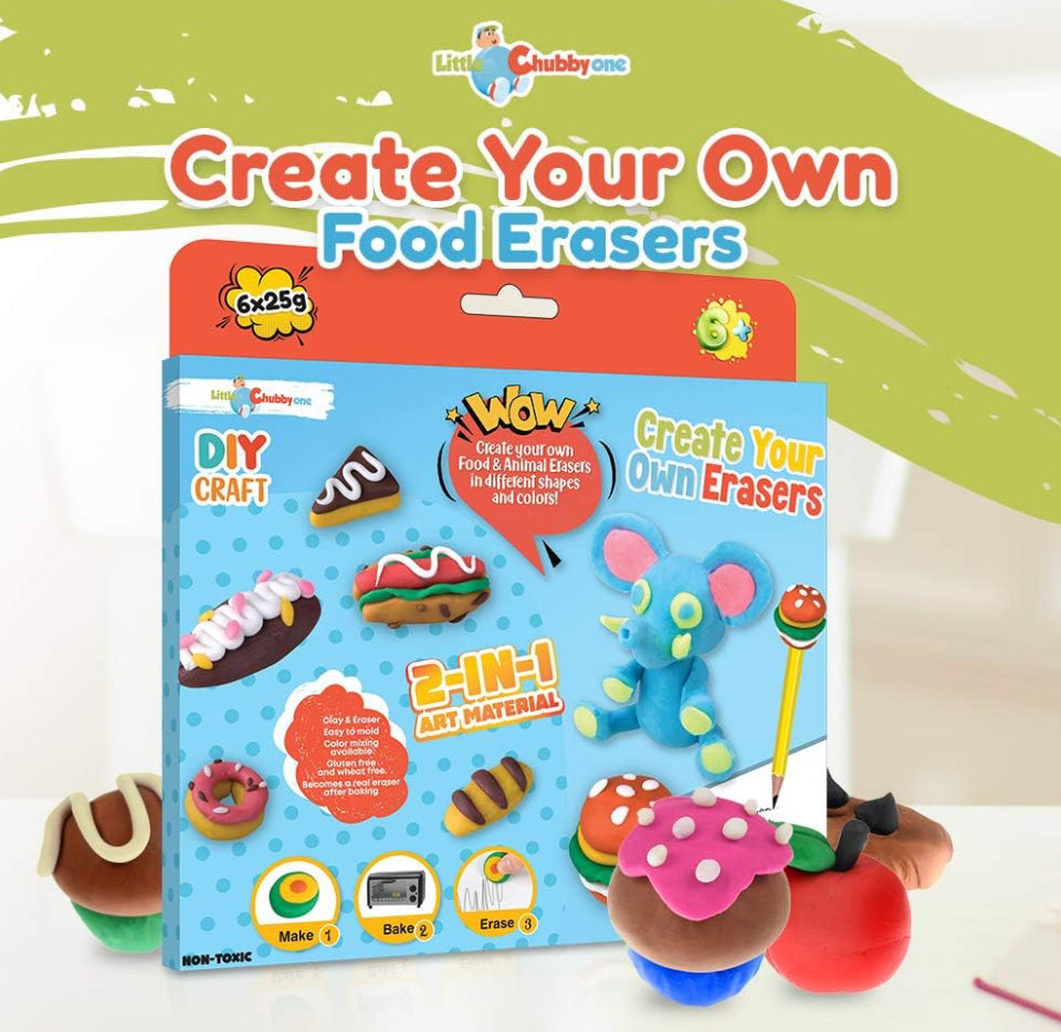 Create Your Own Erasers Food Series