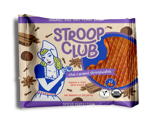 Stroop Club Chai Caremel Stroopwafel