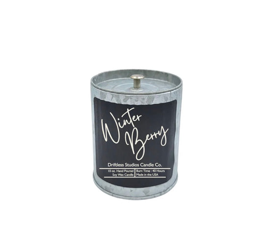 Winter Berry Soy Wax Candle | Driftless Studio