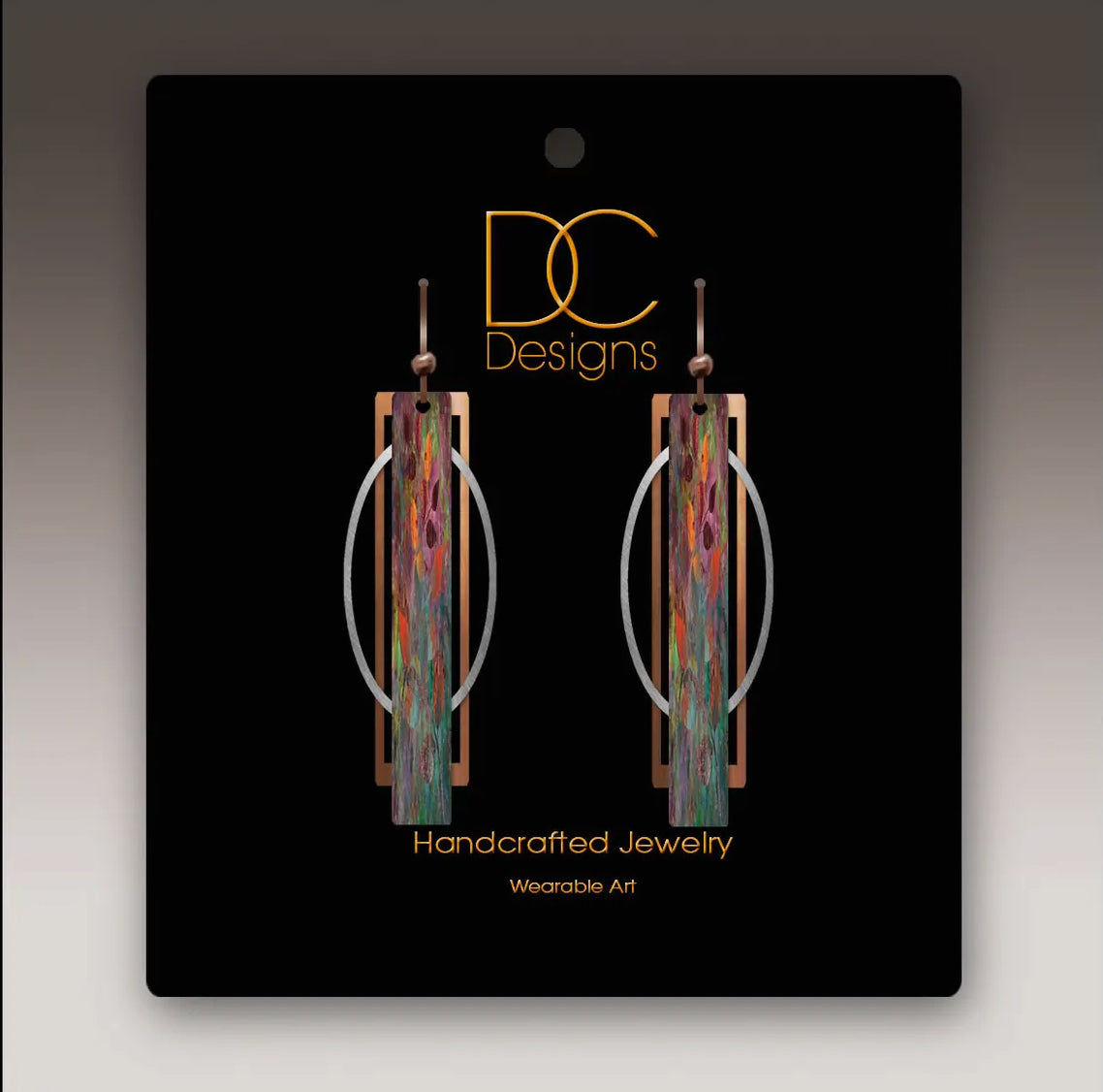 Handcrafted Metal Earrings | by DC Designs