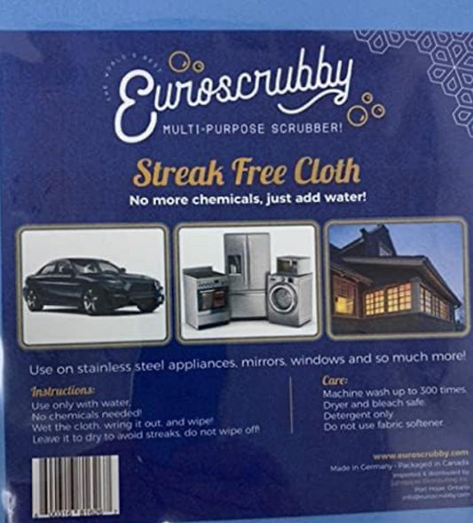 Euroscrubby Streak Free Cloth