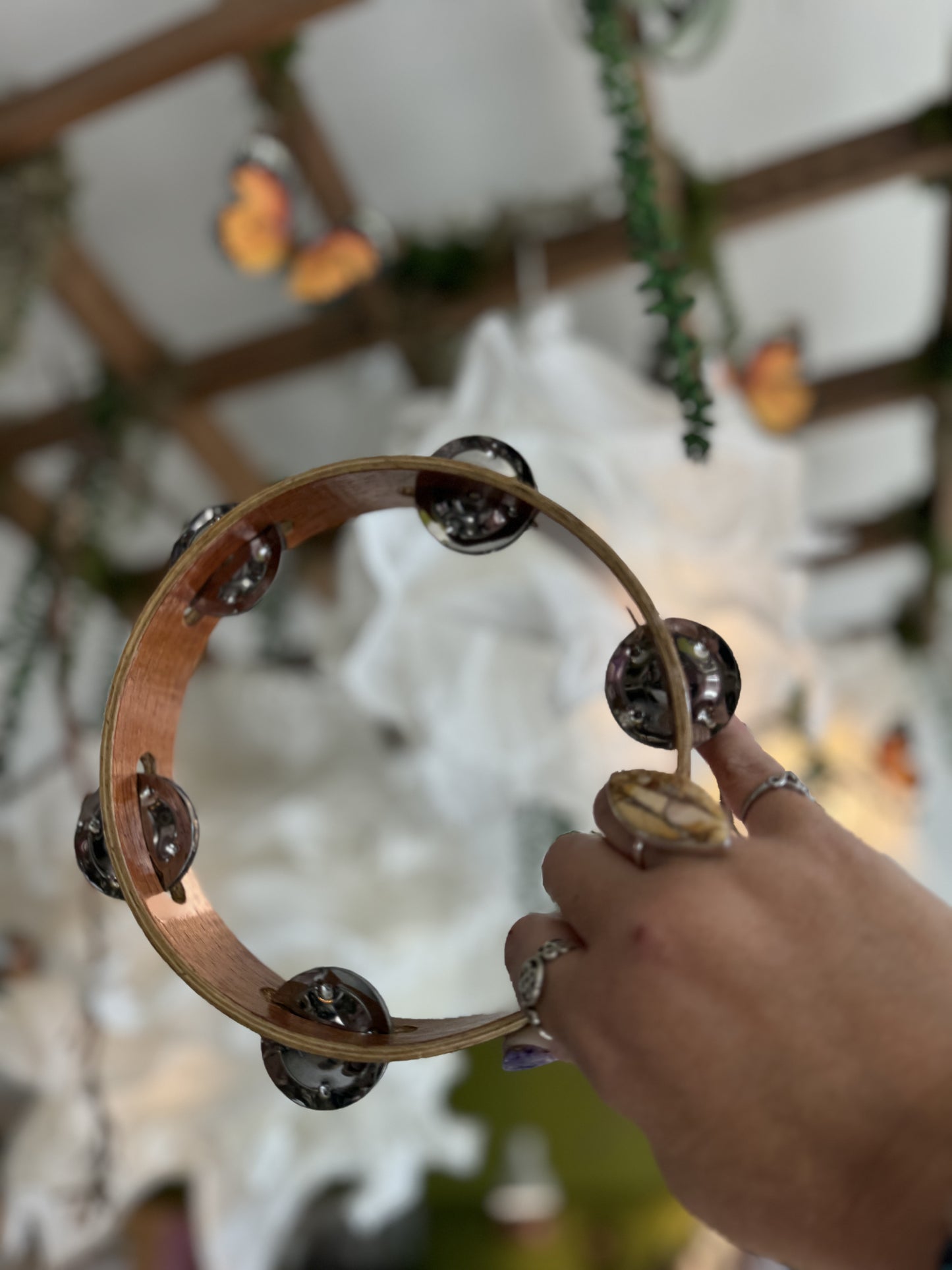 Wooden Tambourine