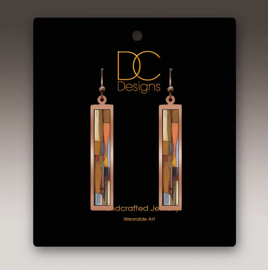 Handcrafted Metal Earrings | by DC Designs