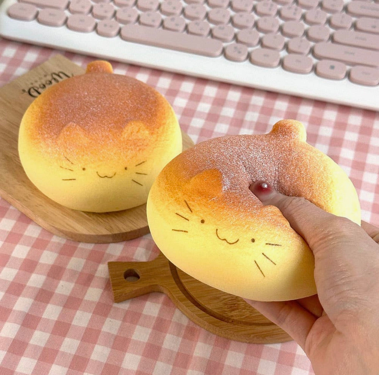 Cat Bread Squishy - Slow rebound stress toy