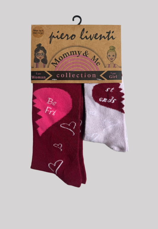 Best Friends Mommy & Me socks